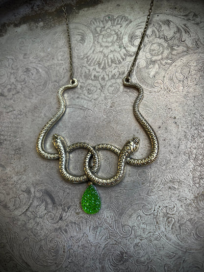 Double Snakes - Necklace