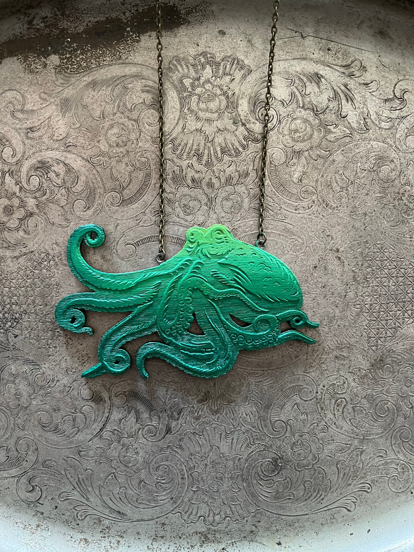 Octopus Necklace - Lagoon Green - SPECIAL EDITION – Lagoon Green