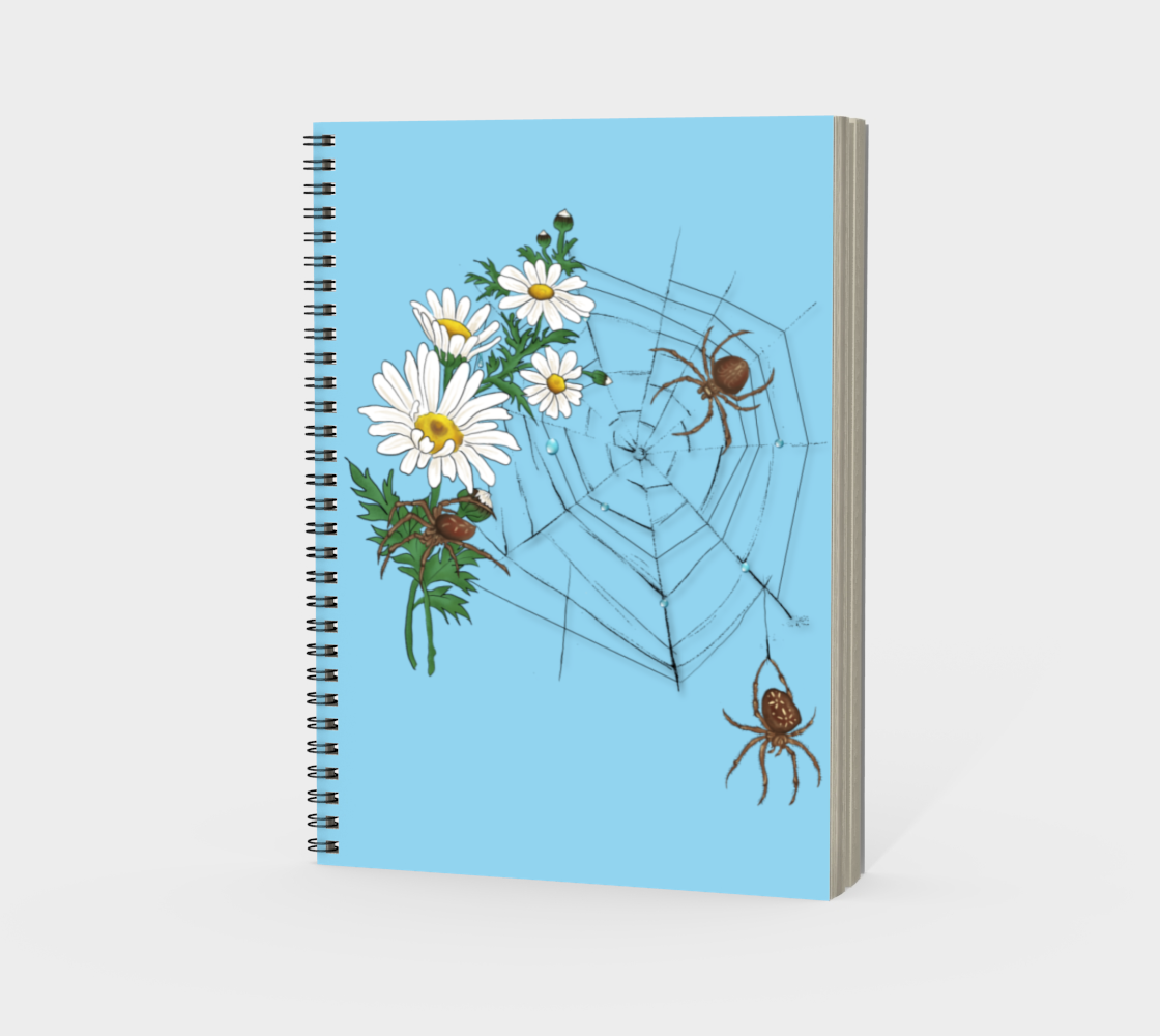 Daisy Spider Web - Notebook