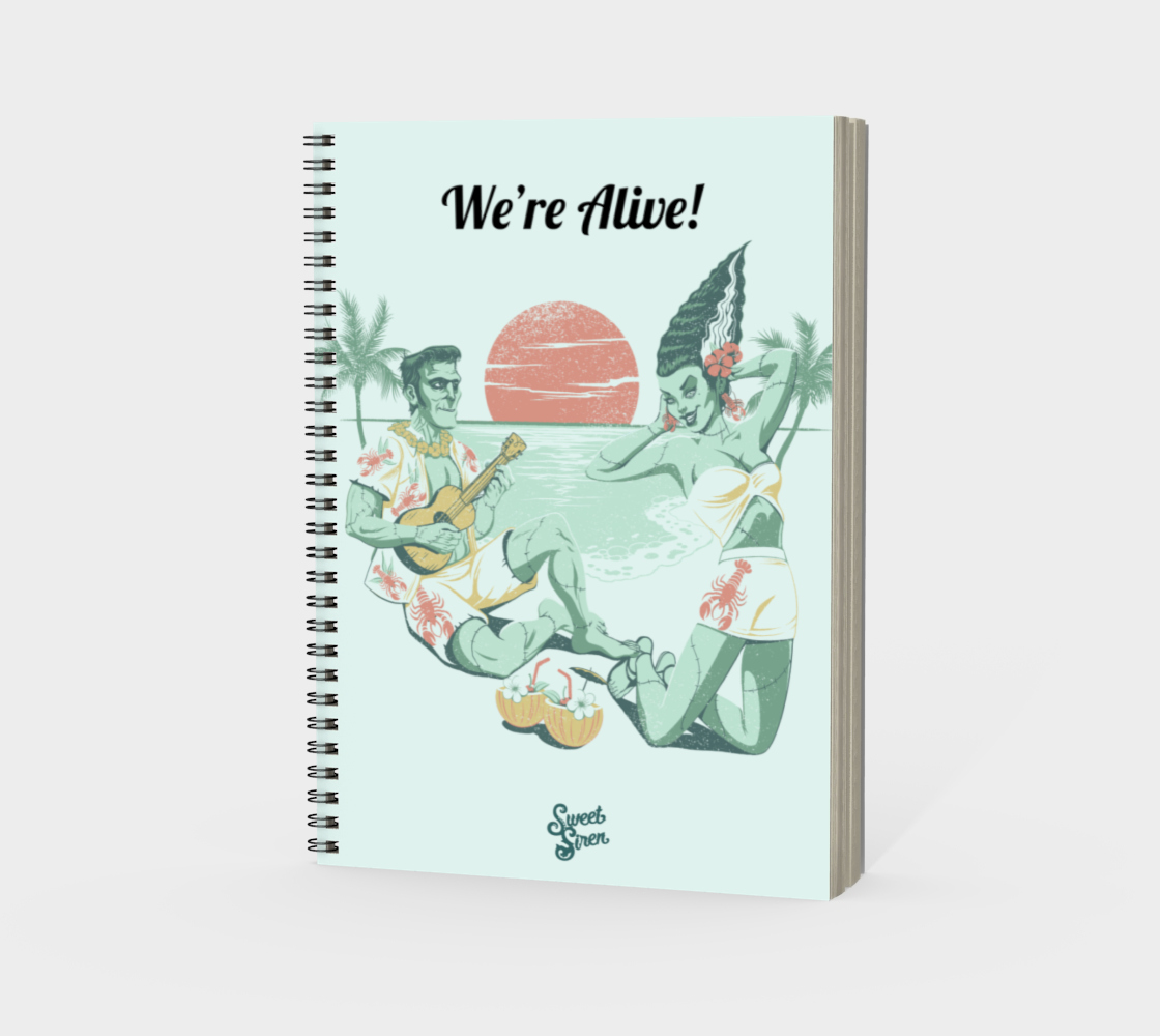 We're Alive!  - Notebook