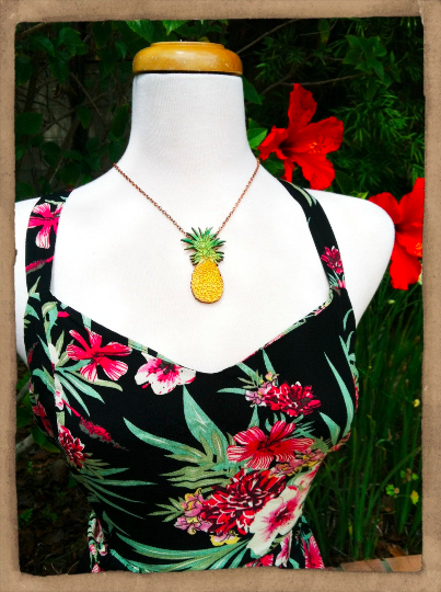 Pineapple Necklace - Small